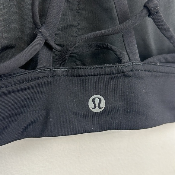 Lululemon Ride & Reflect Bra *lululemon X SoulCycle Black Sz 8 - Picture 9 of 11